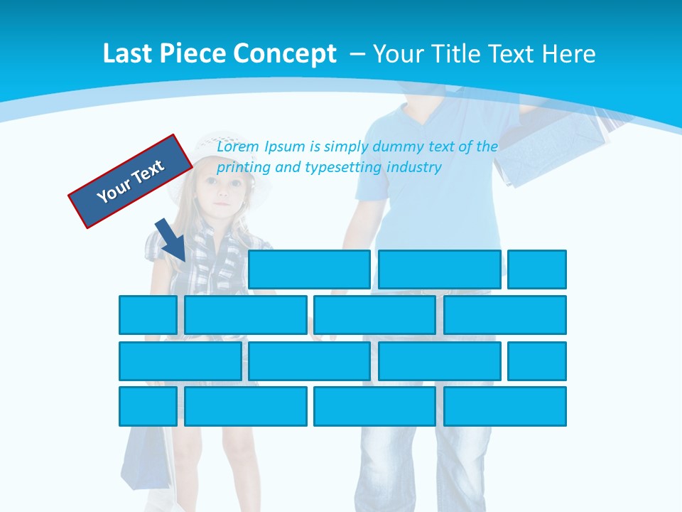 Boy Carry Together PowerPoint Template