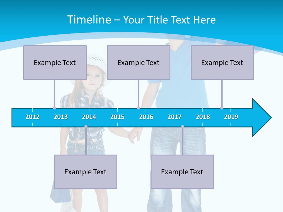 Boy Carry Together PowerPoint Template