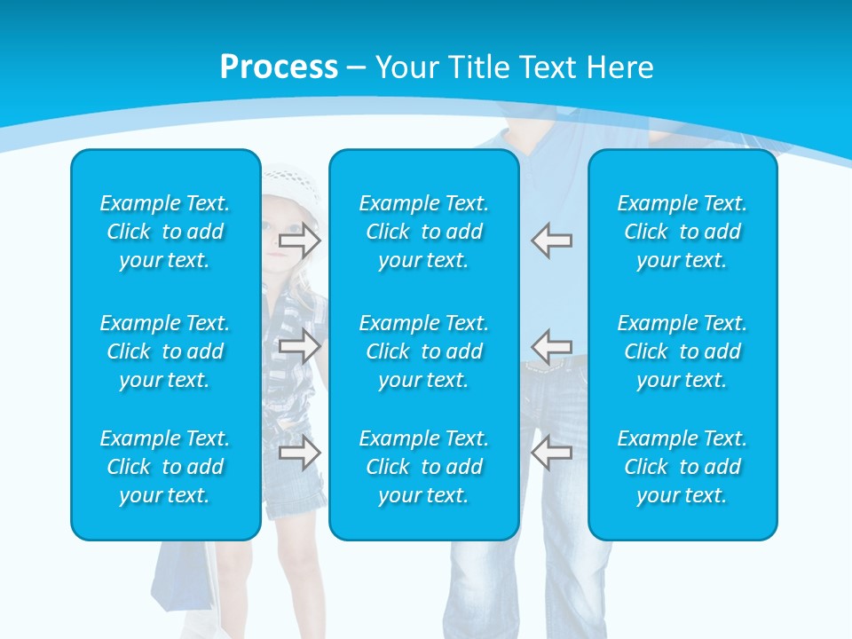 Boy Carry Together PowerPoint Template