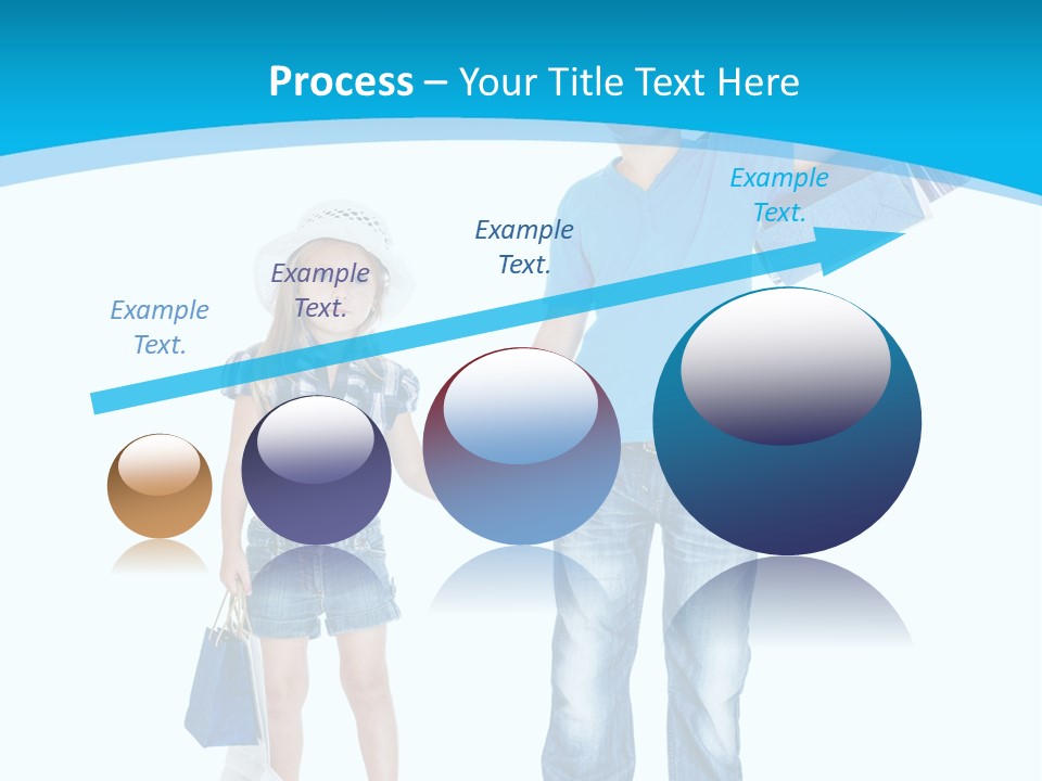 Boy Carry Together PowerPoint Template