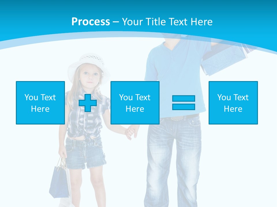 Boy Carry Together PowerPoint Template