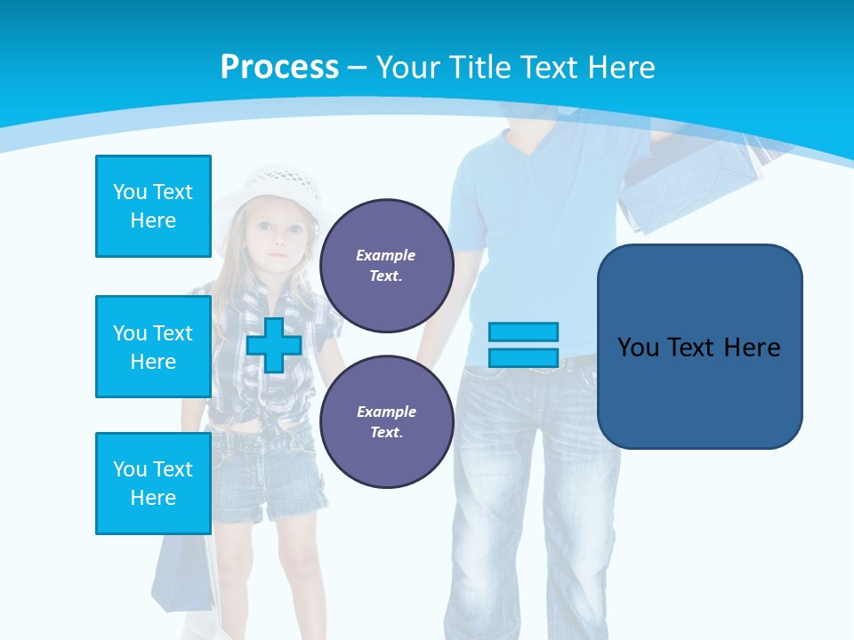 Boy Carry Together PowerPoint Template