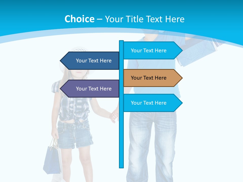 Boy Carry Together PowerPoint Template