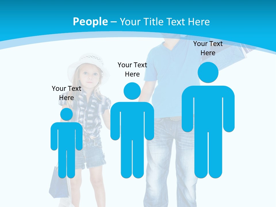 Boy Carry Together PowerPoint Template