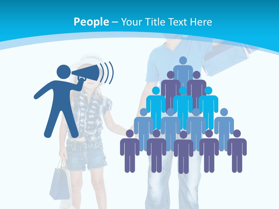 Boy Carry Together PowerPoint Template