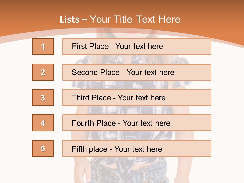 Little Toddler Small PowerPoint Template