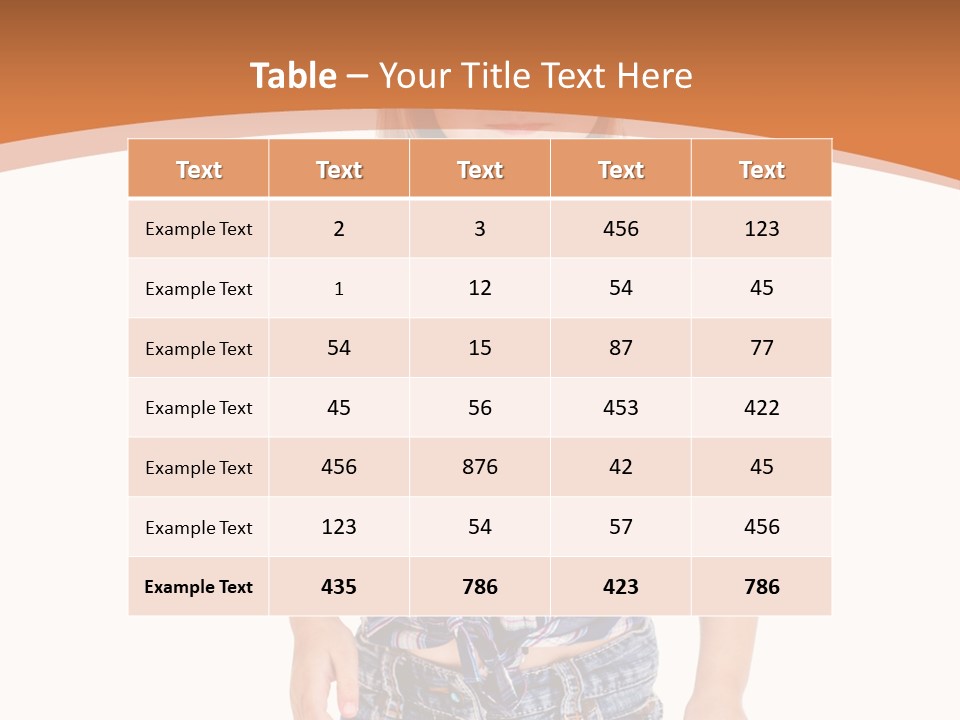 Little Toddler Small PowerPoint Template