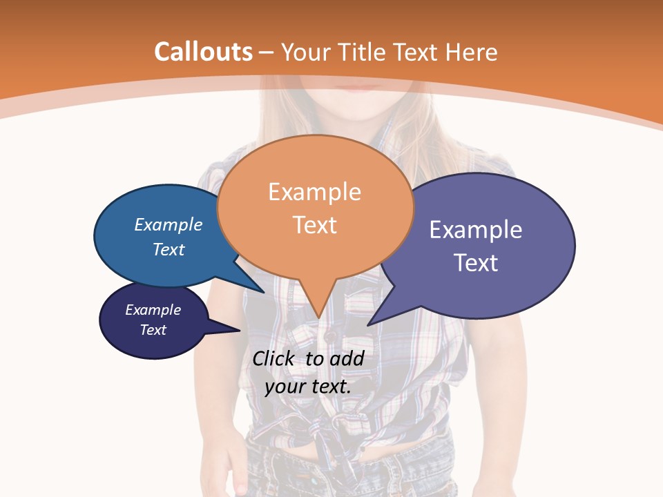 Little Toddler Small PowerPoint Template