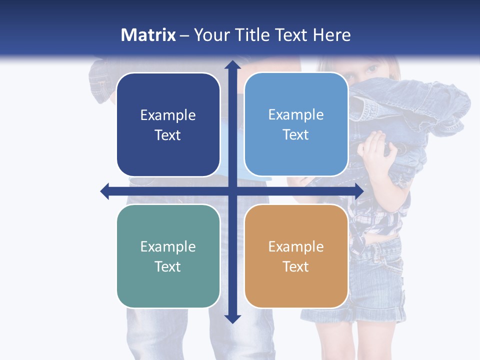 Clothing Pile Beautiful PowerPoint Template