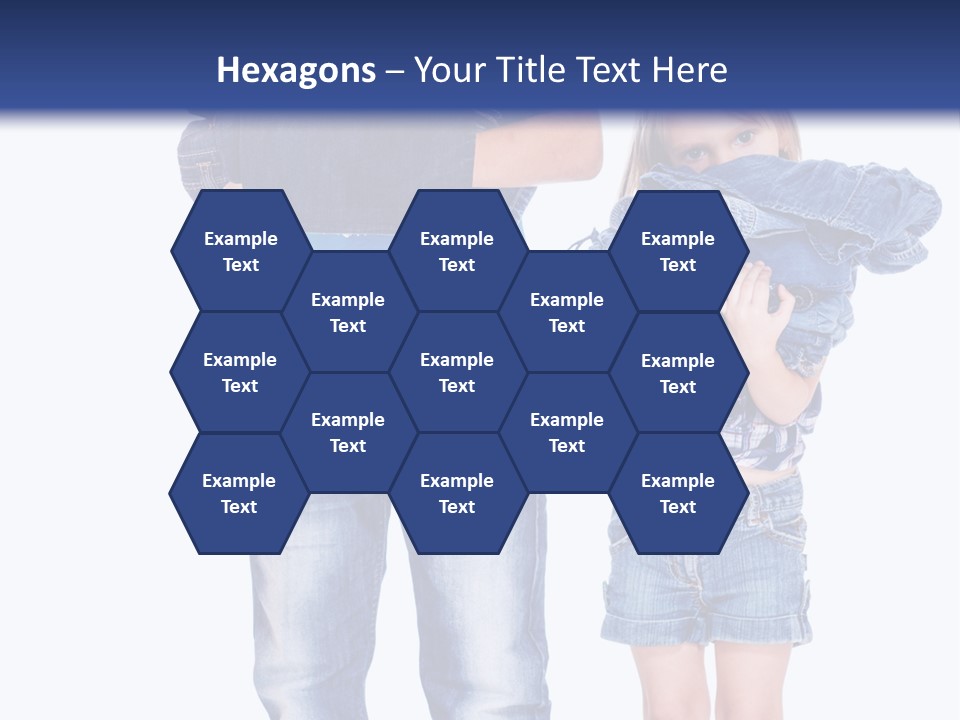 Clothing Pile Beautiful PowerPoint Template