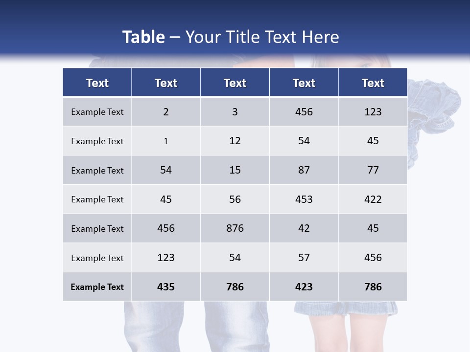 Clothing Pile Beautiful PowerPoint Template