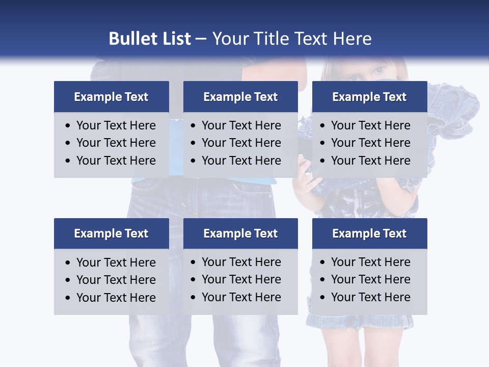 Clothing Pile Beautiful PowerPoint Template