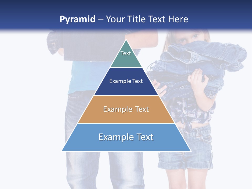 Clothing Pile Beautiful PowerPoint Template