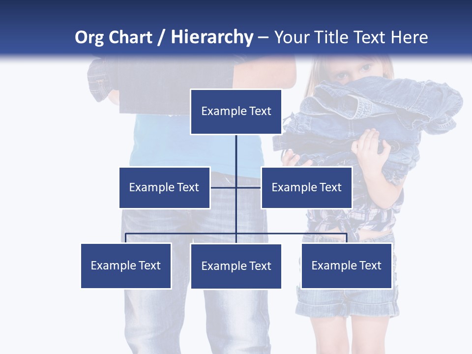 Clothing Pile Beautiful PowerPoint Template