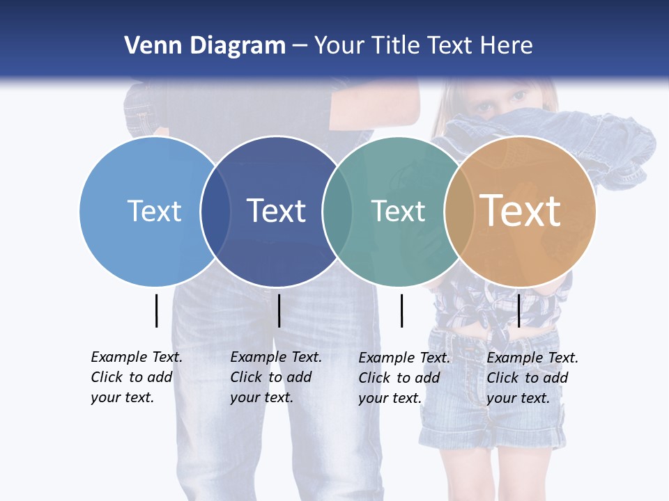 Clothing Pile Beautiful PowerPoint Template