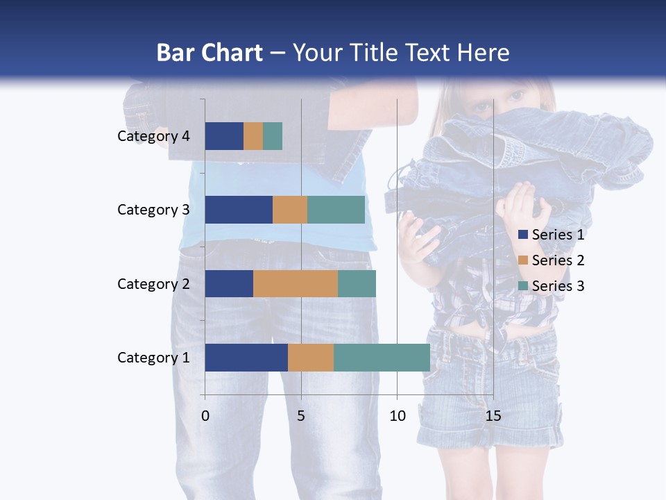 Clothing Pile Beautiful PowerPoint Template