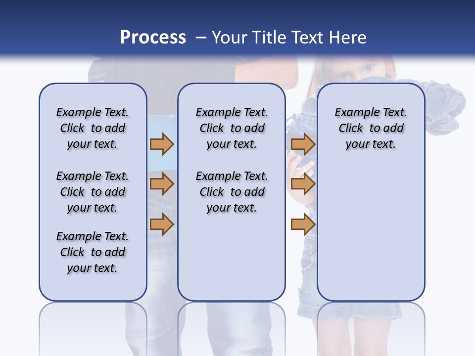 Clothing Pile Beautiful PowerPoint Template
