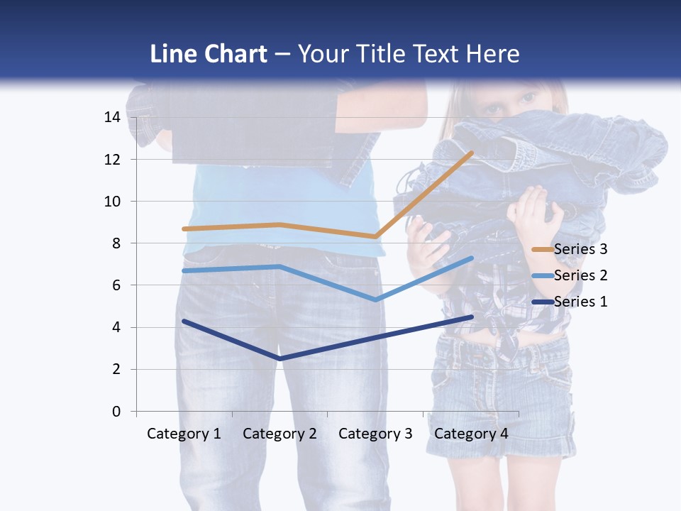 Clothing Pile Beautiful PowerPoint Template