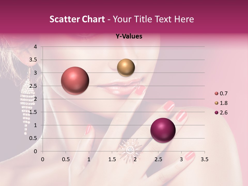 Skincare Hands Hair PowerPoint Template