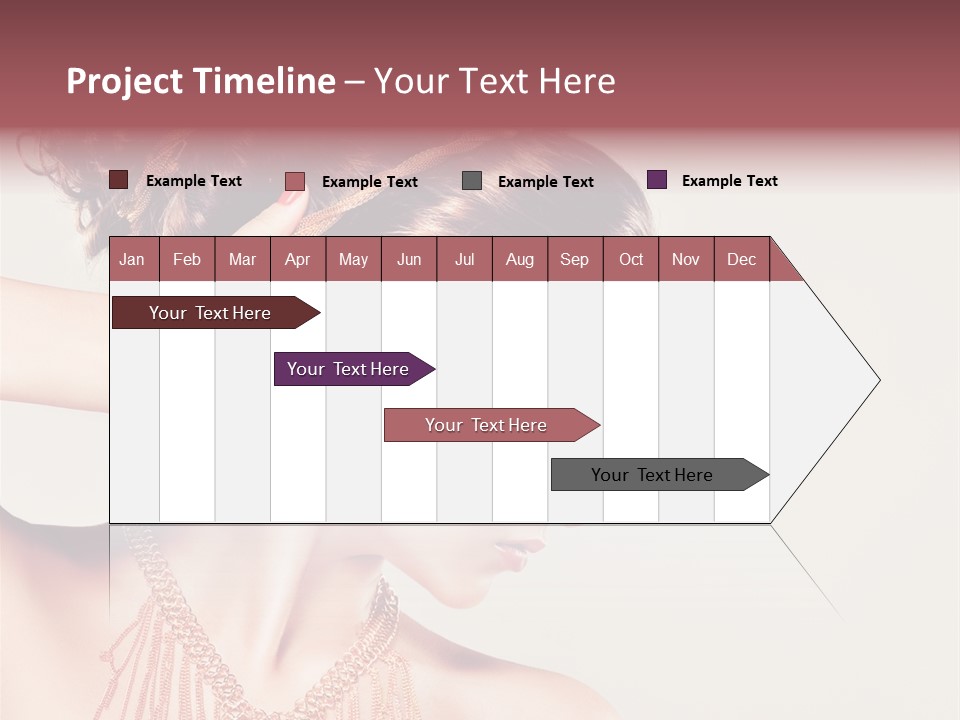 Cute Chain Care PowerPoint Template