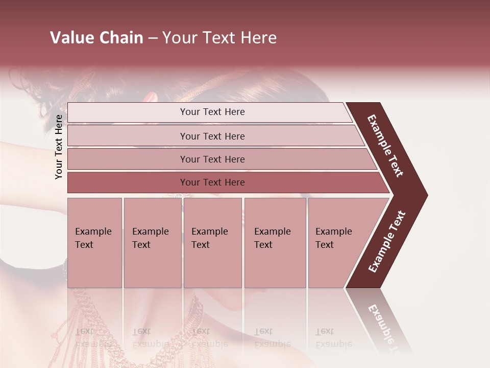 Cute Chain Care PowerPoint Template