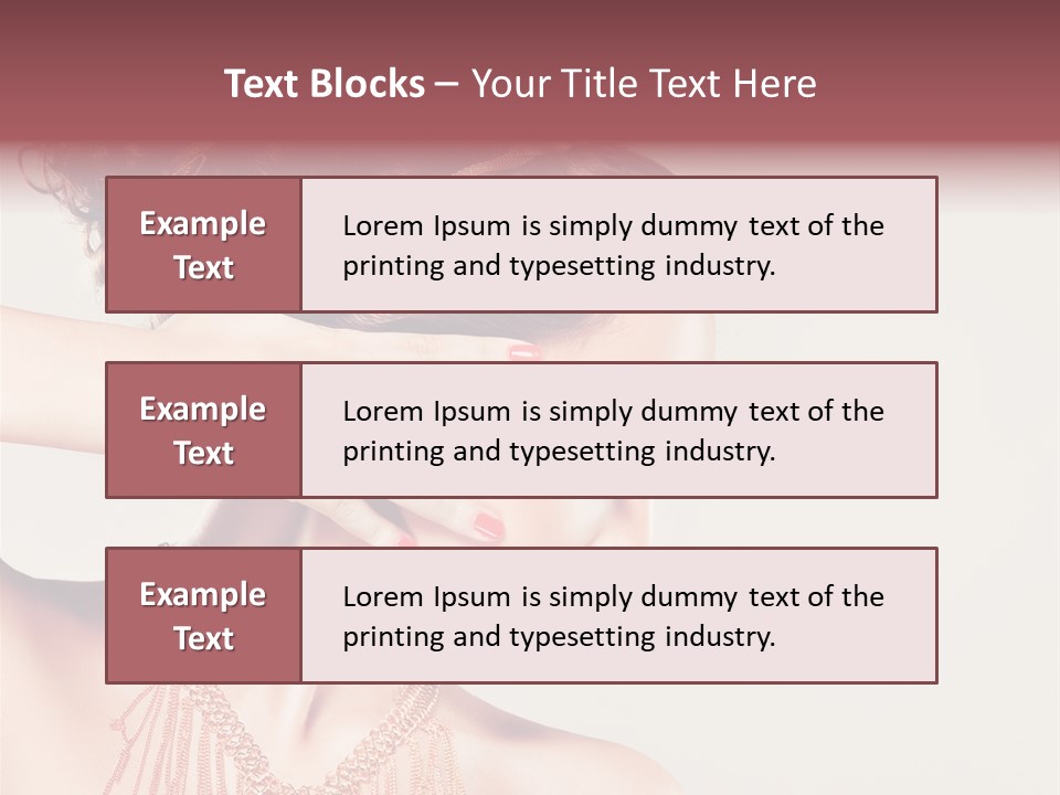Cute Chain Care PowerPoint Template