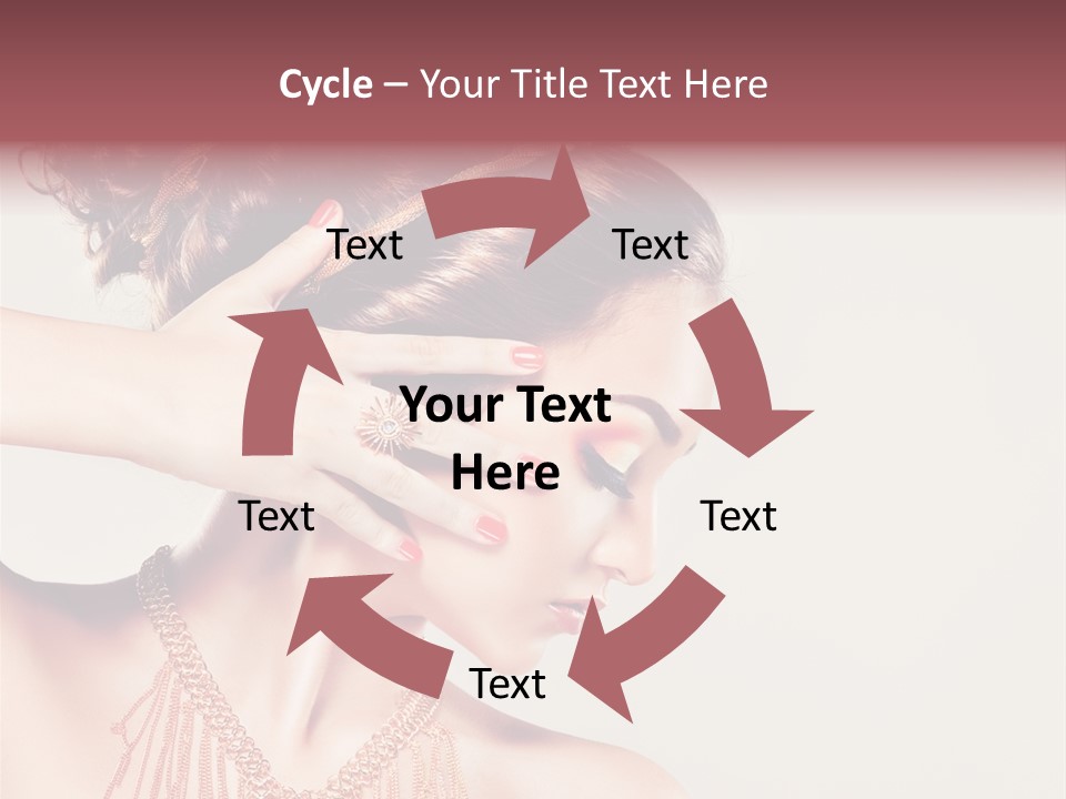 Cute Chain Care PowerPoint Template