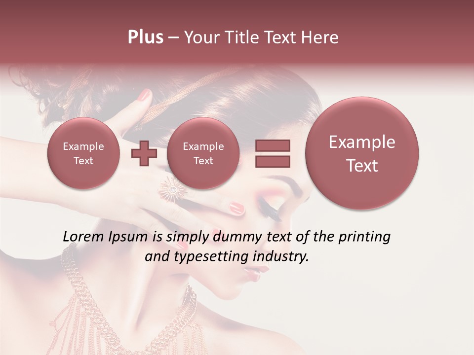 Cute Chain Care PowerPoint Template
