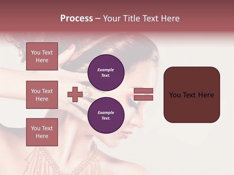 Cute Chain Care PowerPoint Template