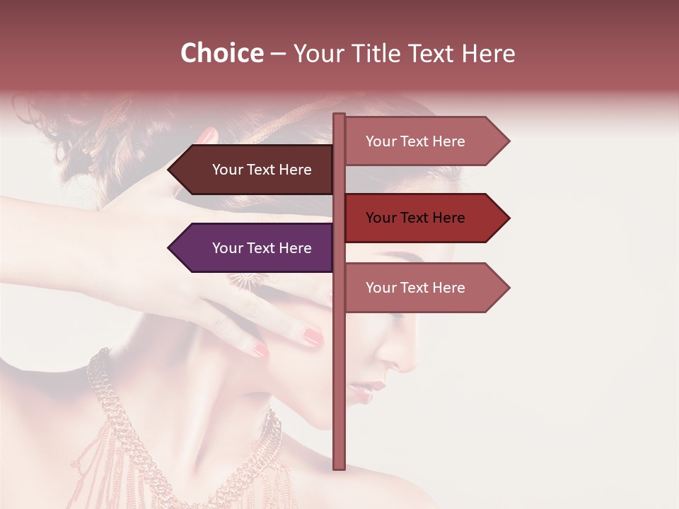 Cute Chain Care PowerPoint Template