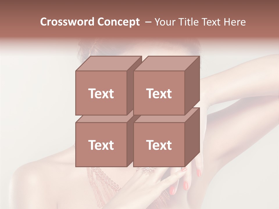 Hair Makeup Hairstyle PowerPoint Template