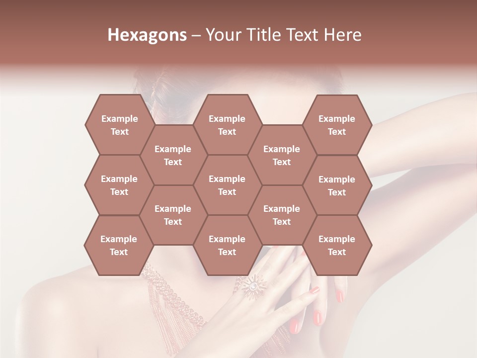 Hair Makeup Hairstyle PowerPoint Template