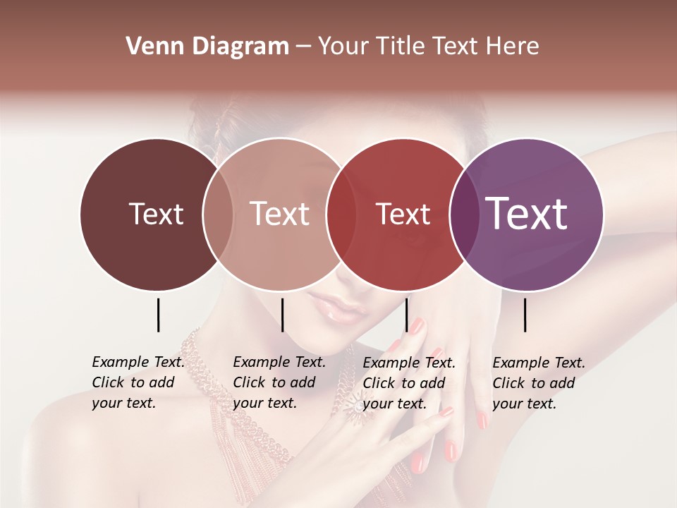 Hair Makeup Hairstyle PowerPoint Template