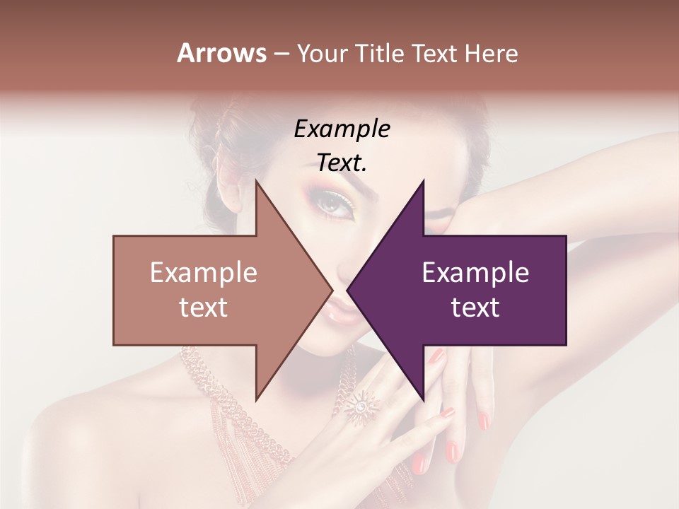 Hair Makeup Hairstyle PowerPoint Template