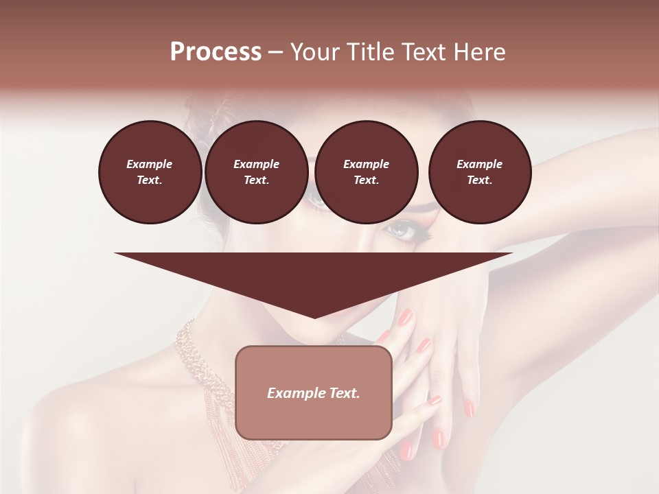 Hair Makeup Hairstyle PowerPoint Template