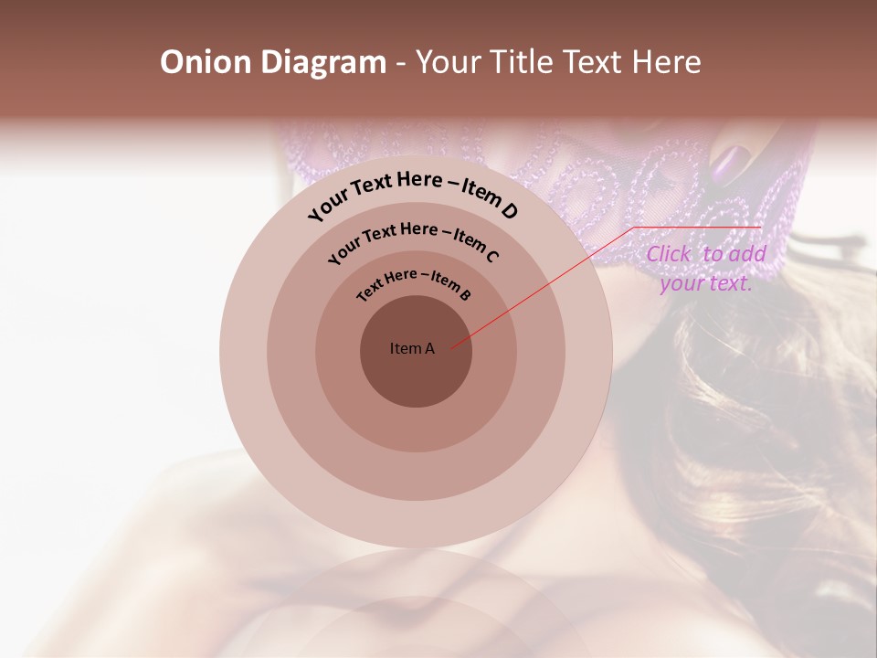 Portrait Fingers Eyes PowerPoint Template