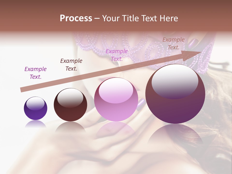 Portrait Fingers Eyes PowerPoint Template