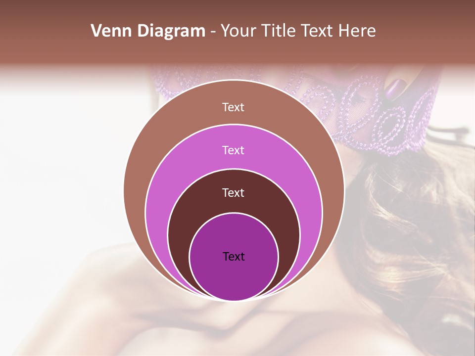 Portrait Fingers Eyes PowerPoint Template