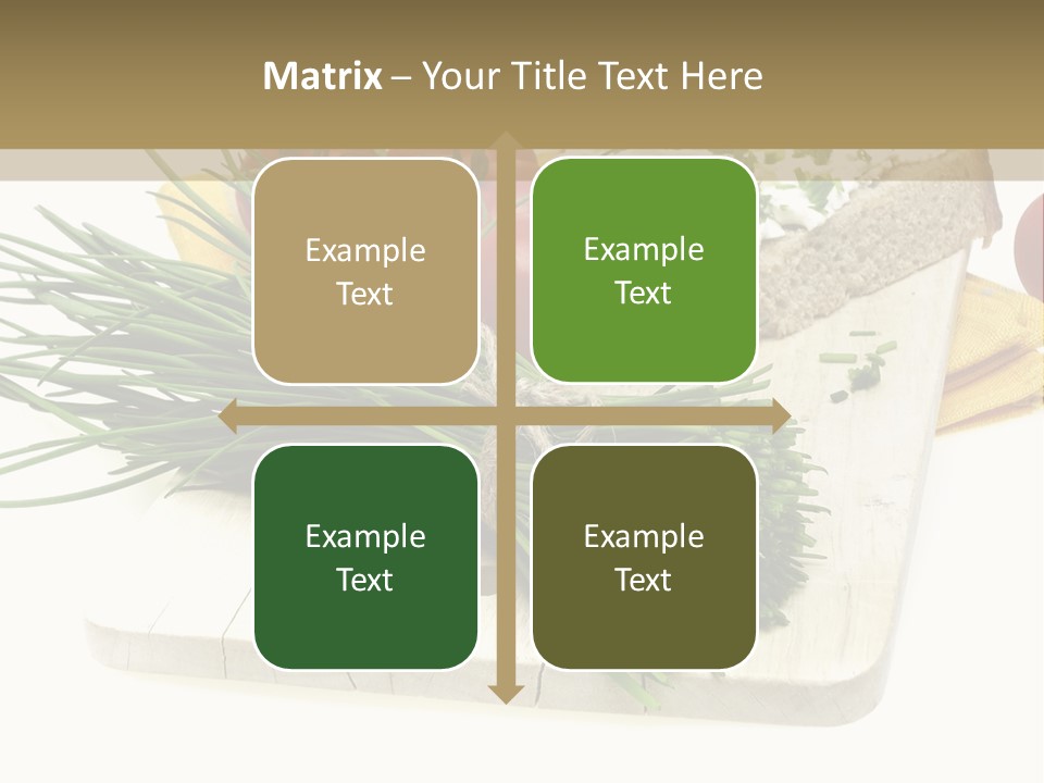 Cleba White Background Gourmet PowerPoint Template