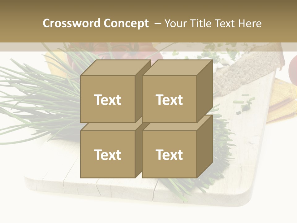 Cleba White Background Gourmet PowerPoint Template