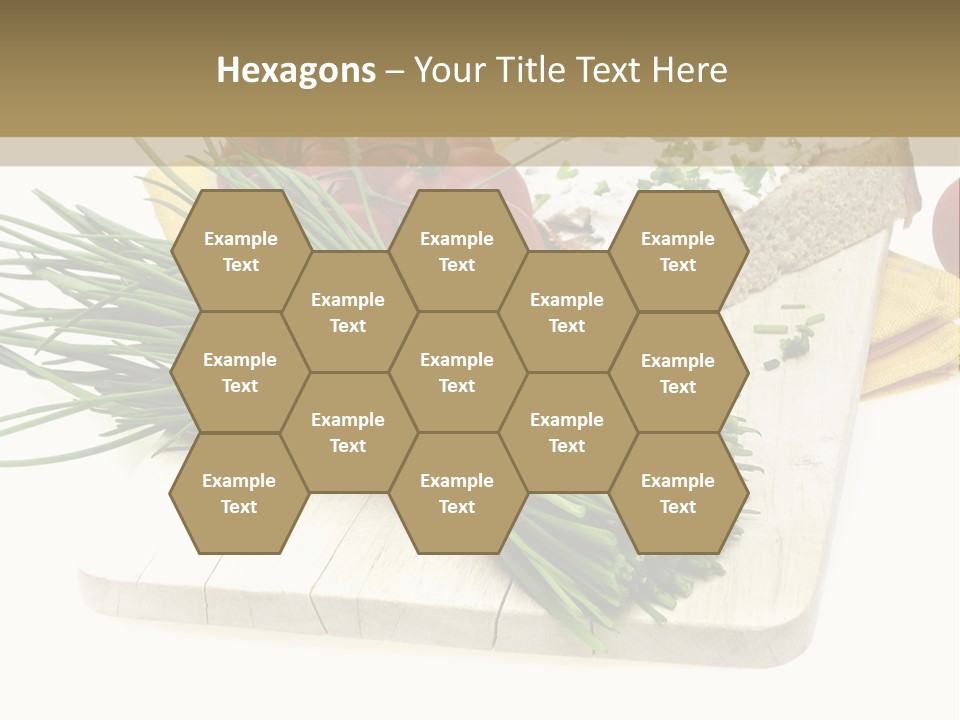 Cleba White Background Gourmet PowerPoint Template