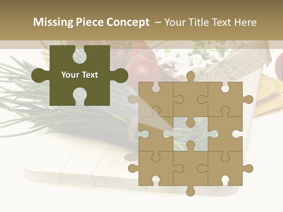 Cleba White Background Gourmet PowerPoint Template