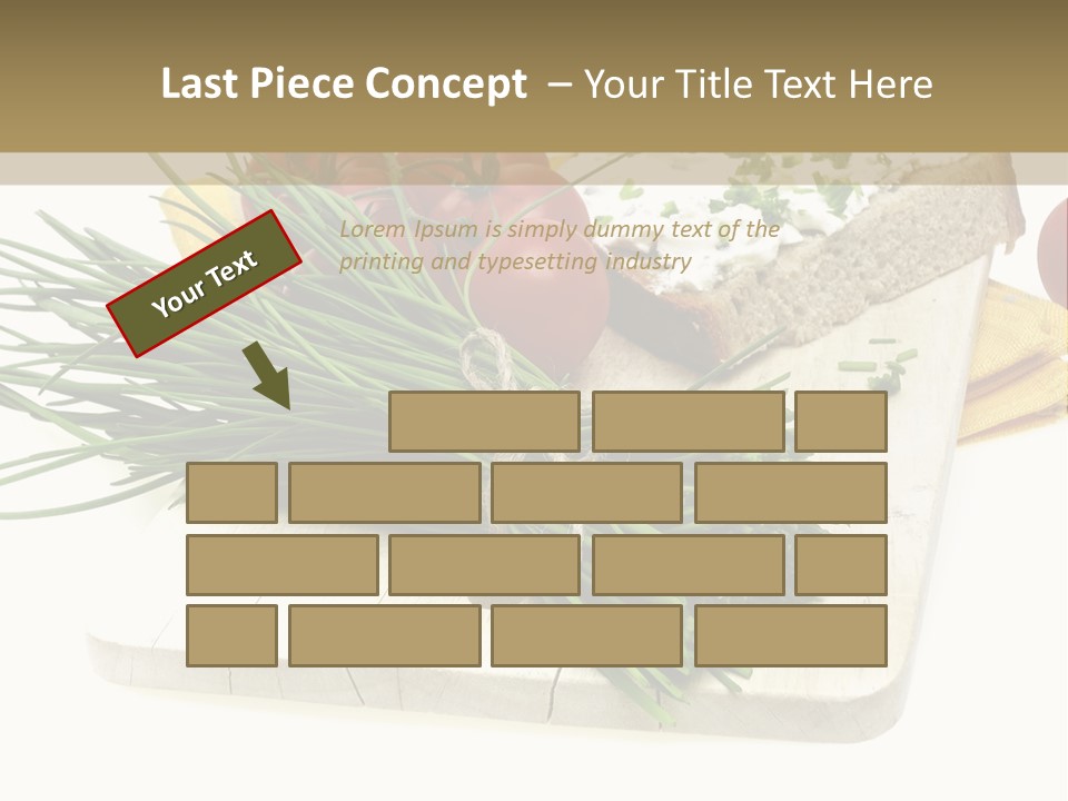 Cleba White Background Gourmet PowerPoint Template