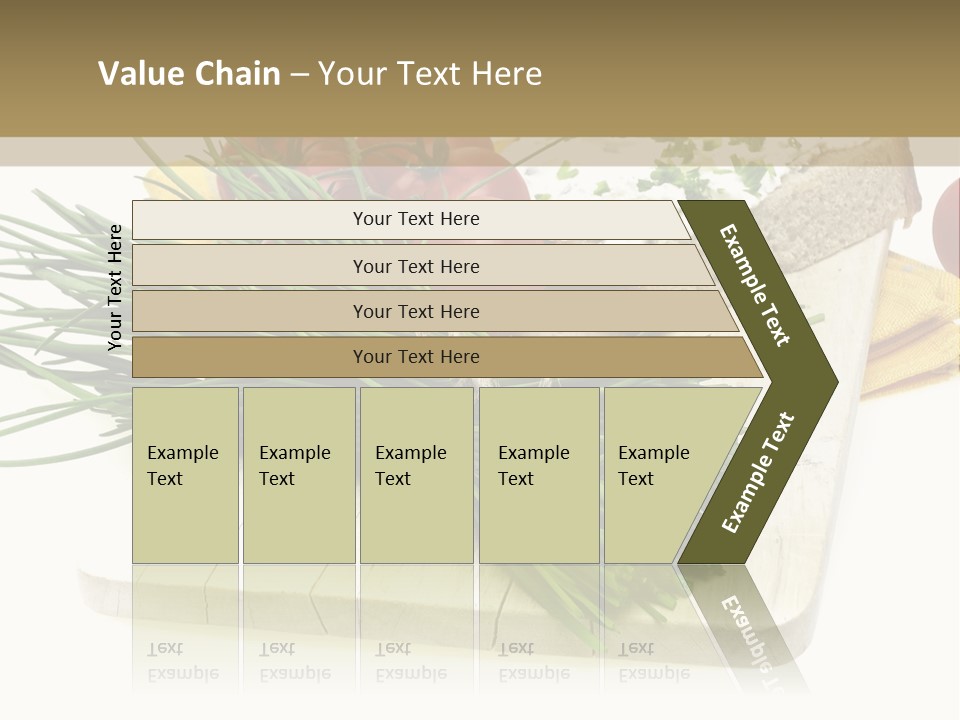 Cleba White Background Gourmet PowerPoint Template