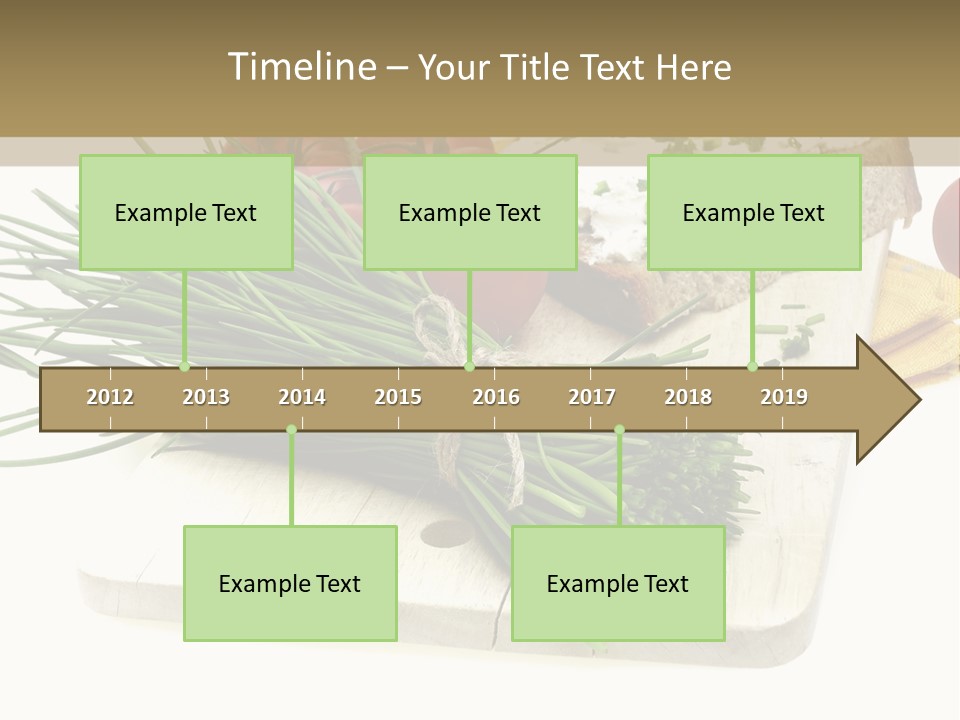 Cleba White Background Gourmet PowerPoint Template