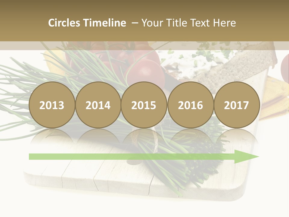 Cleba White Background Gourmet PowerPoint Template