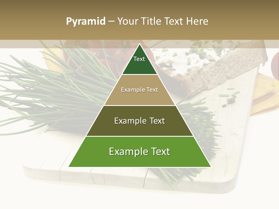 Cleba White Background Gourmet PowerPoint Template