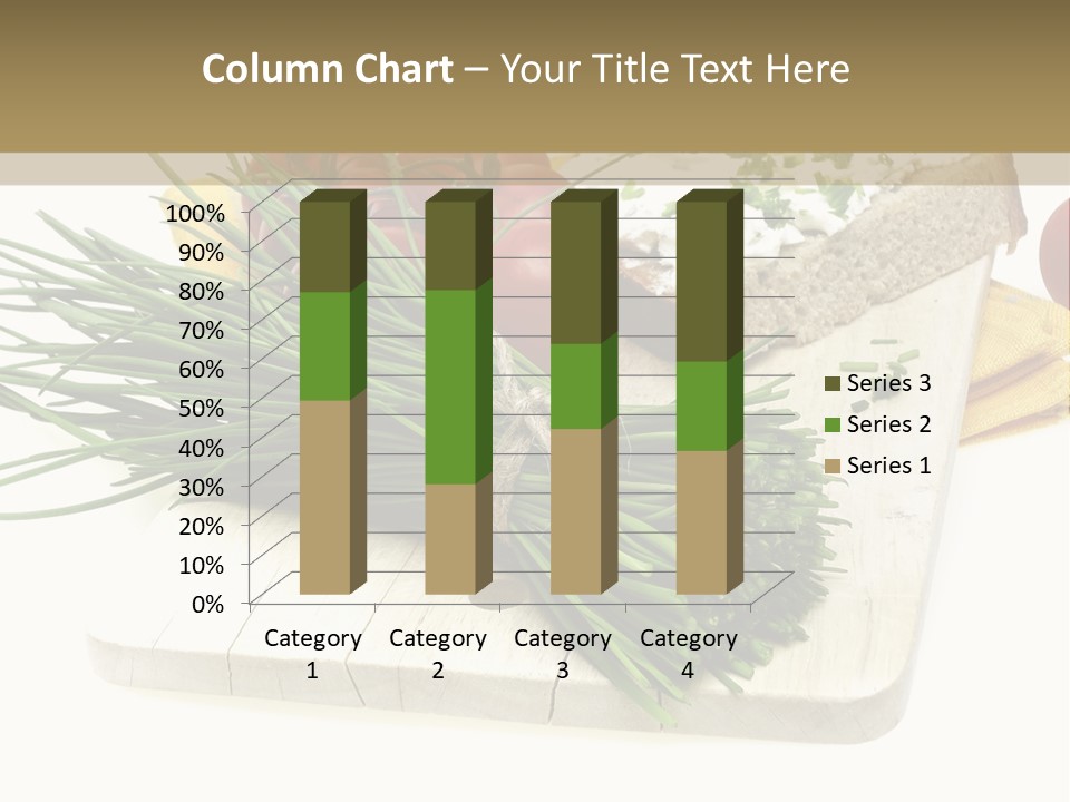 Cleba White Background Gourmet PowerPoint Template