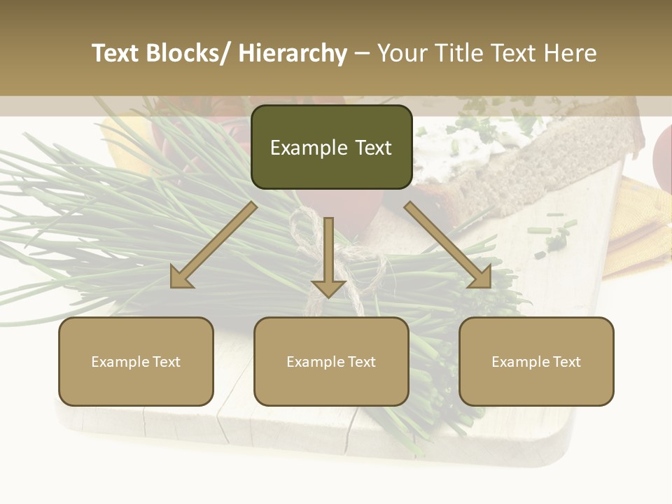 Cleba White Background Gourmet PowerPoint Template