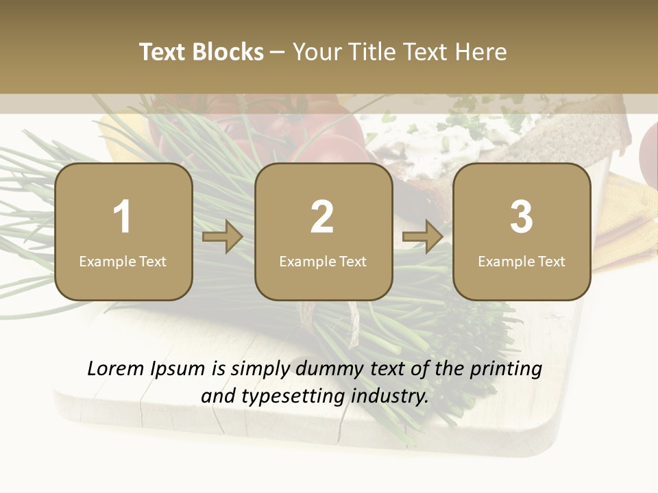 Cleba White Background Gourmet PowerPoint Template